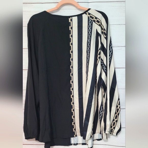 Nwot long sleeve blouse Shein 3x - Picture 5 of 6